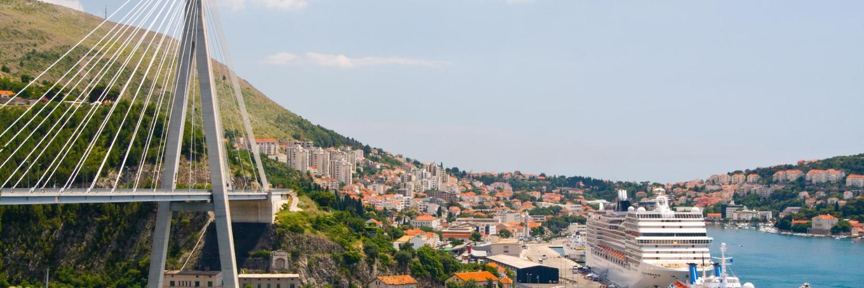 Dubrovniks färjehamn